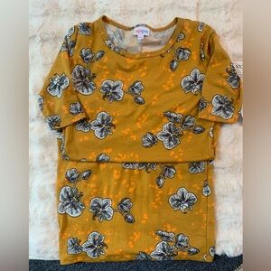 Lula roe flower dress